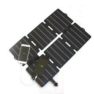 30W 5V/12V ETFE solar panel charger solar folding bag mobile phone power charger