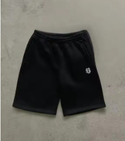 SUVENE Sweat Shorts Loose Black