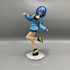 從零開始的異世界冬裝衛衣蕾姆手辦背帶運動裝蕾姆拉姆美少女手辦