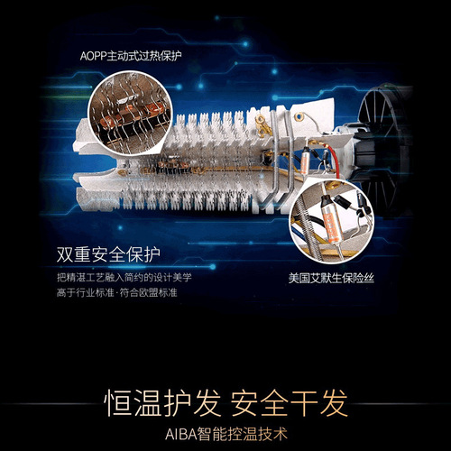 AIBA AIBA Hair Salon Barber Shop Hairstylist Professional Hair Dryer Pet Care Dog High Power Hair Dryer