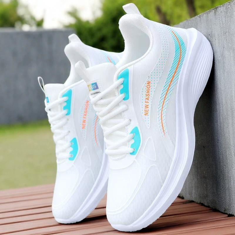 Sports summer silk breathable casual footwear for leisure, universal trend sports shoes, soft sole