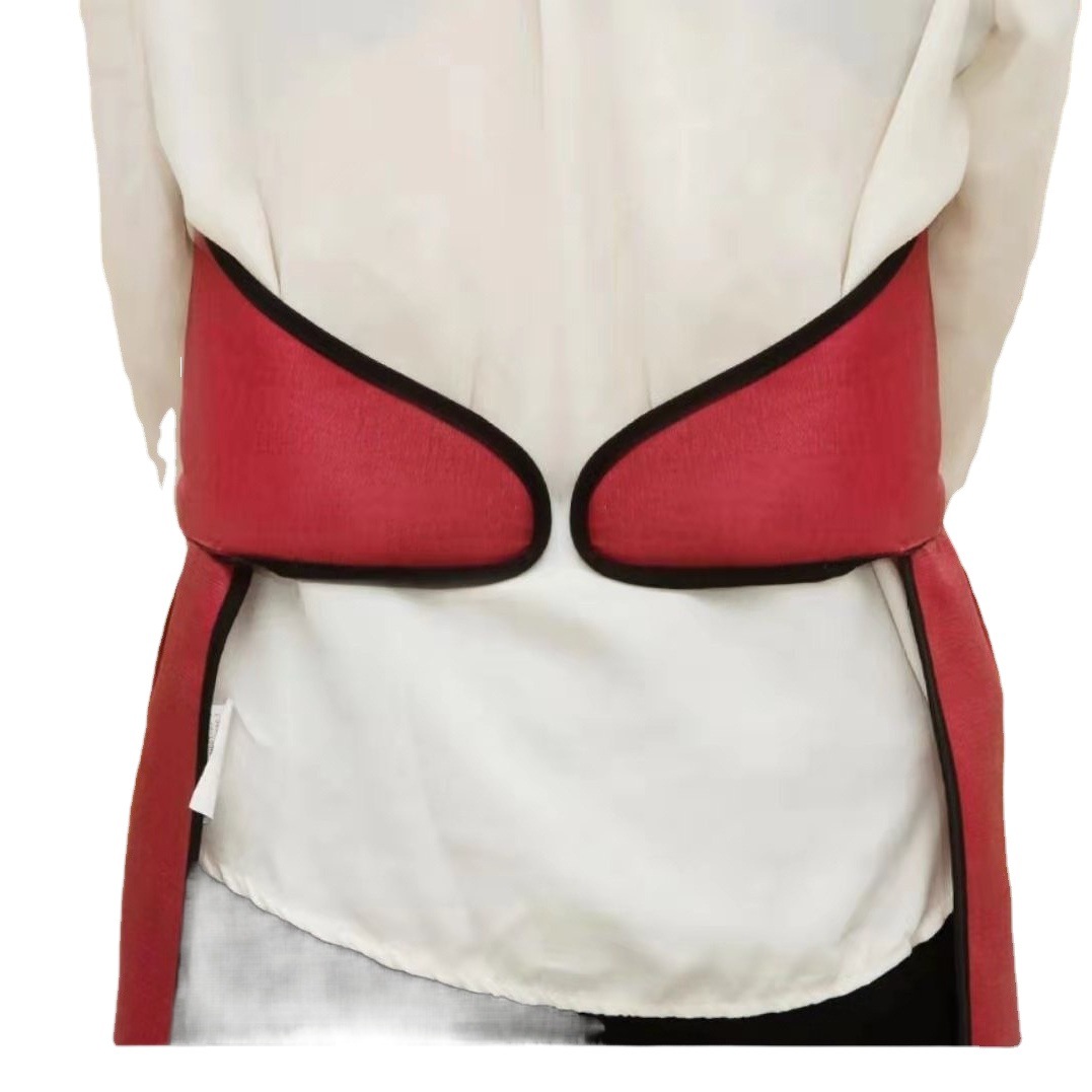 Fábrica al por mayor perezoso tie-libre delantal automático cocina práctica a prueba de aceite impermeable a prueba de manchas logotipo imprimible