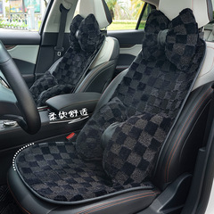 豪華で快適なカーシートクッション、秋冬のハイエンドの暖かく柔らかいカーシートクッション、ファッショナブルでシンプルなカーシートカバー