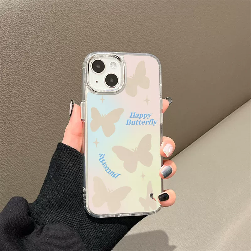 Aппле, совместимый чехол для телефона, iPhone13 Pro, iPhone 12, градиент, зеркальный эффект, iphone