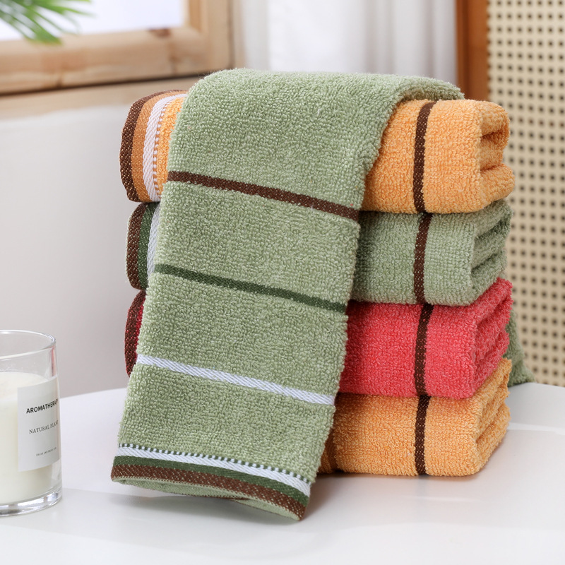 高陽純綿タオル 洗顔吸水タオル 卸売 純綿ギフト 男性用 家庭用 屋台用 ポリエステル綿刺繍入りお土産|undefined