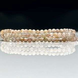 ��Ȼ4mm��������ë�V����wˮ����Ȧ�A�����DIY�Ʒ���l�Sˮ��