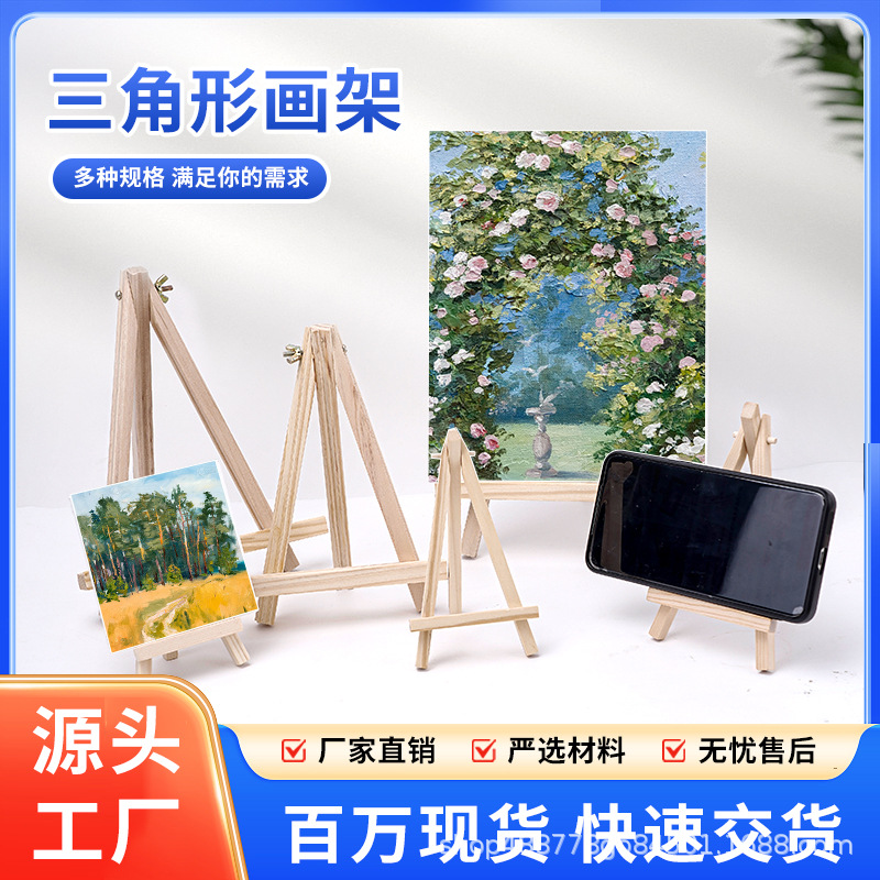 Fábrica de venta directa estante mini estante triángulo estante multiestante mini estante de escritorio soporte de tabletas móviles