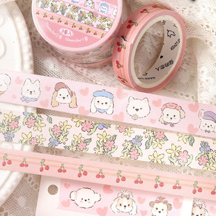 Letter Lover Washi Tape Set Floral Sweetheart Japanese Cute Fresh Girl Journal DIY Decorative Stickers
