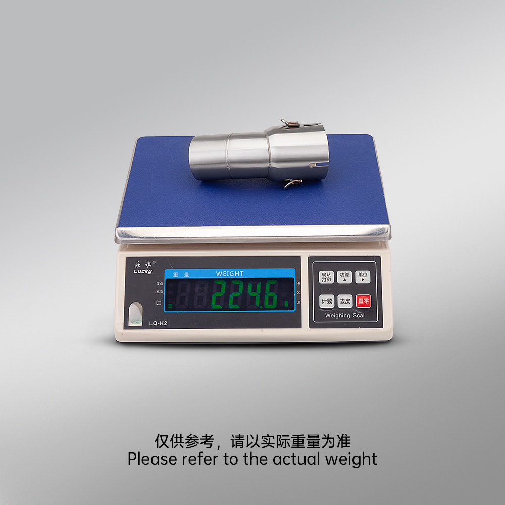 Motorcycle Exhaust Pipe Modification Zxjc Zhang Xue 500F Stainless Steel Mid-Section and Tail-Section Silencer Non-Destructive Installation