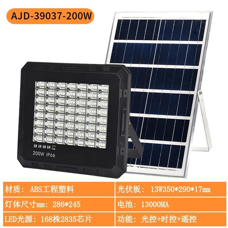 中国製高出力新型LEDソーラー投光器 家庭用ガーデンライト 屋外ソーラー照明 卸売|undefined