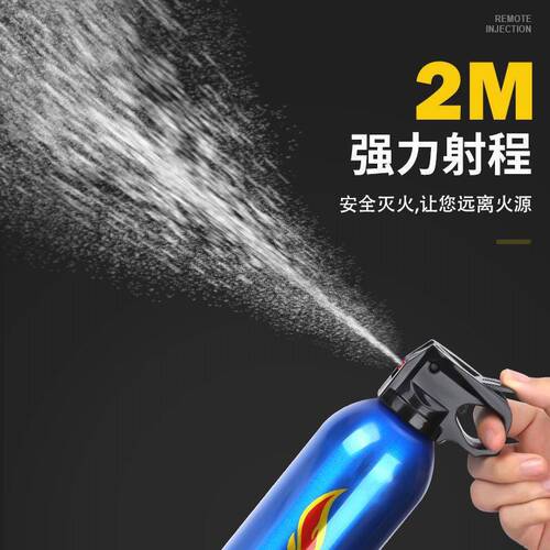 Car fire extinguisher Flame car fire extinguisher Mini dry powder fire extinguisher for car 500G with iron bracket