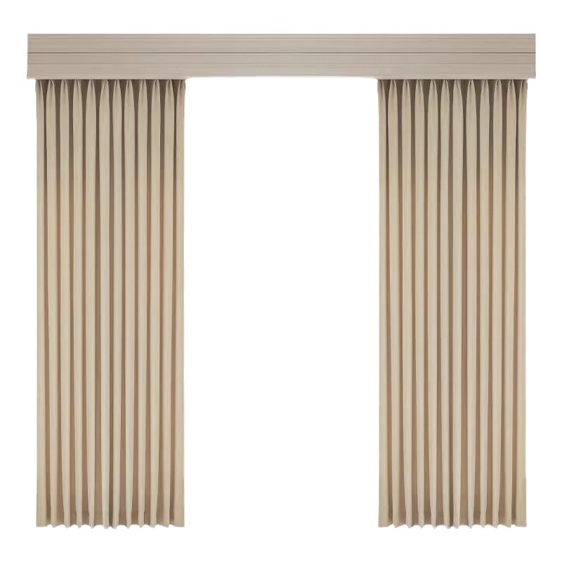 Moderno simple cortina de algodón y lino completo sombreado dormitorio sala de estar engrosada aislamiento insonorizado Mira cortina de algodón terminado al por mayor