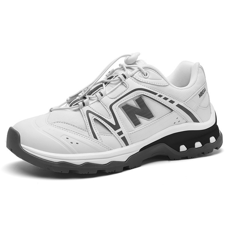 S Spring and Autumn New Balance Cool Running Design Autumn and Winter Outdoor Soft Sole Trendy Sneakers Versatile Sports Thick Sole Trendy Shoes New Style