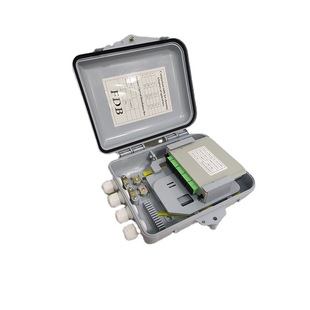 Manufacturers supply FDB optical fiber box 1 minute 8 plug-in splitter box waterproof dustproof 8-core fiber splitter box sales Wholesale