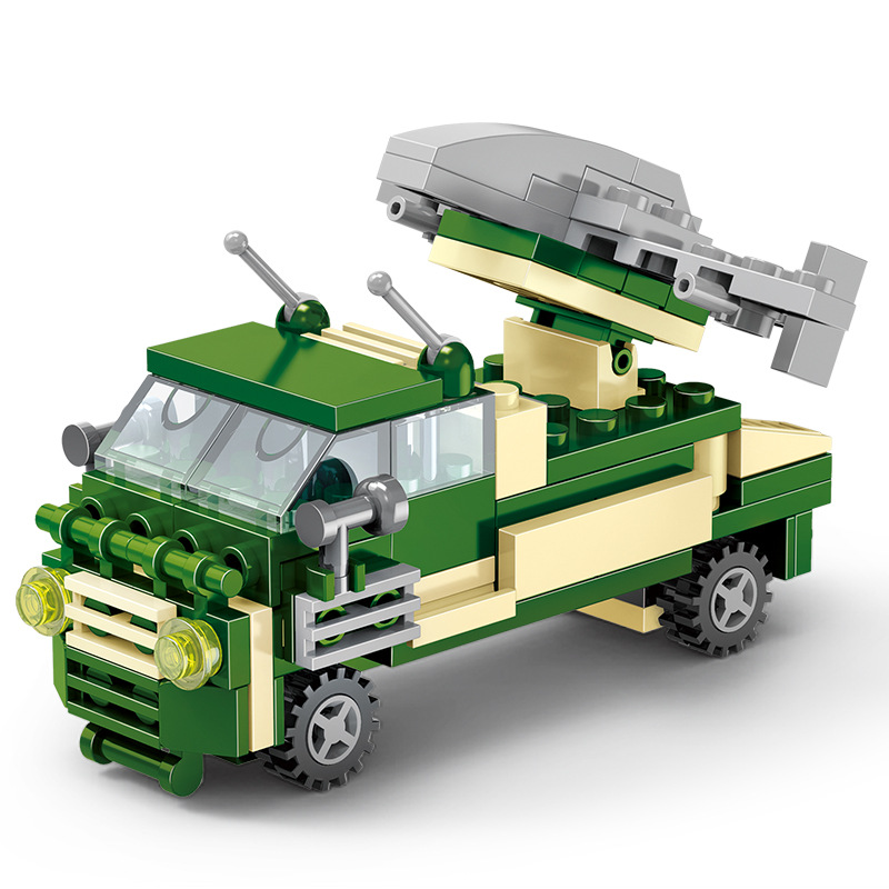 United Creation JKC7614, Bloques de Construcción de Vehículo Portaaviones, Juguetes Educativos DIY, Venta al Por Mayor Internacional