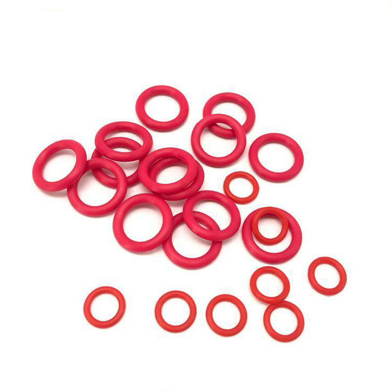 Anillos de silicona de grado alimenticio, sellos de caucho nitrilo, anillos de caucho fluorado resistentes a altas temperaturas y al aceite, resistentes a altas temperaturas y al desgaste.