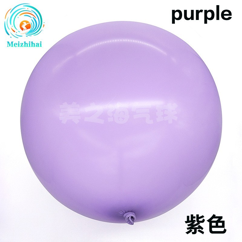 Globos de látex mate personalizados de 36 pulgadas en el mercado nocturno para vender puestos engrosados redondos, decoración de bolas, fiesta de cumpleaños al por mayor