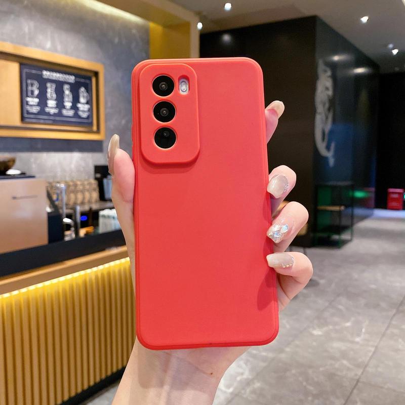 OPPOA5携帯電話ケースに適しています、マットTPUストレートエッジ保護ケース、A6pro、vivo Reno13、フルカバー、ソフト、耐衝撃ケース|undefined