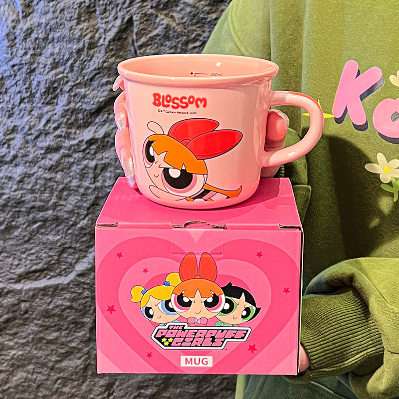 Flying Sky policías de cerámica copas de regalo de mano de chicas copas de regalo de regalo de cumpleaños de oficina