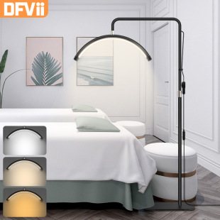 28-inch Cross-border New Eye Protection U-shaped Light Pattern Embroidery Face Eyelash Beauty Lamp Beauty Salon Half Moon Eyelash Beauty Lamp