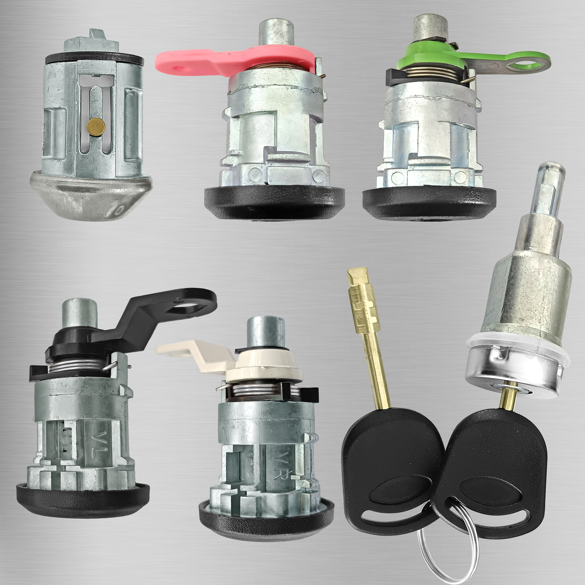 Juego de cerraduras para Ford Transit 1992-2000, cilindro de cerradura completo para Ford, OE:95VBB22050BG