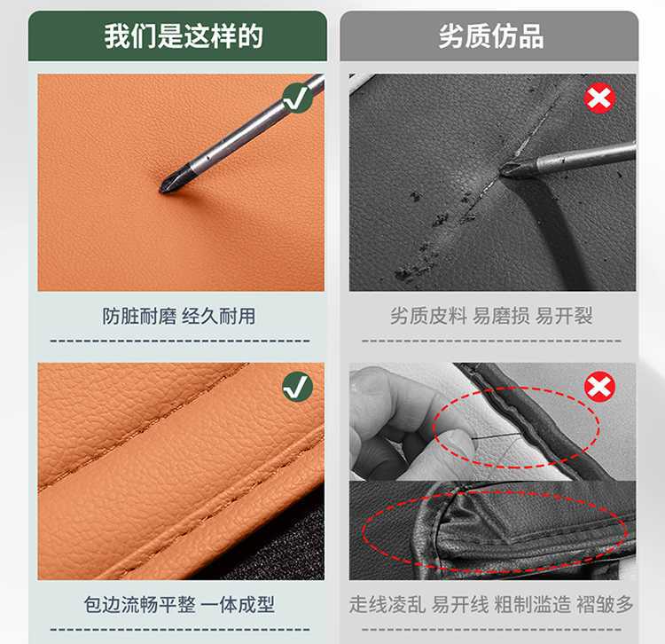 Specifically designed for the 2026 Haval H6L, these all-season, full-coverage car seat covers are made of breathable leather