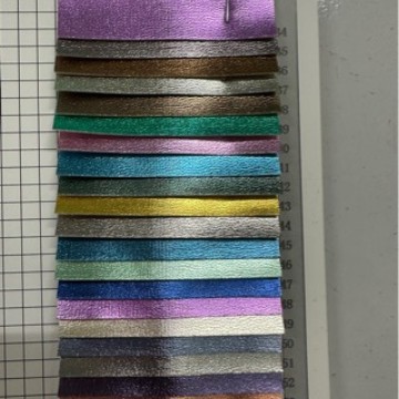 0.7mm Thick Knitted Base with Coarse Knit Pattern, Nappa Pattern Faux Leather, Metallic Laser Pvc for Bags and Handbags Diy, 1.0mm Thick