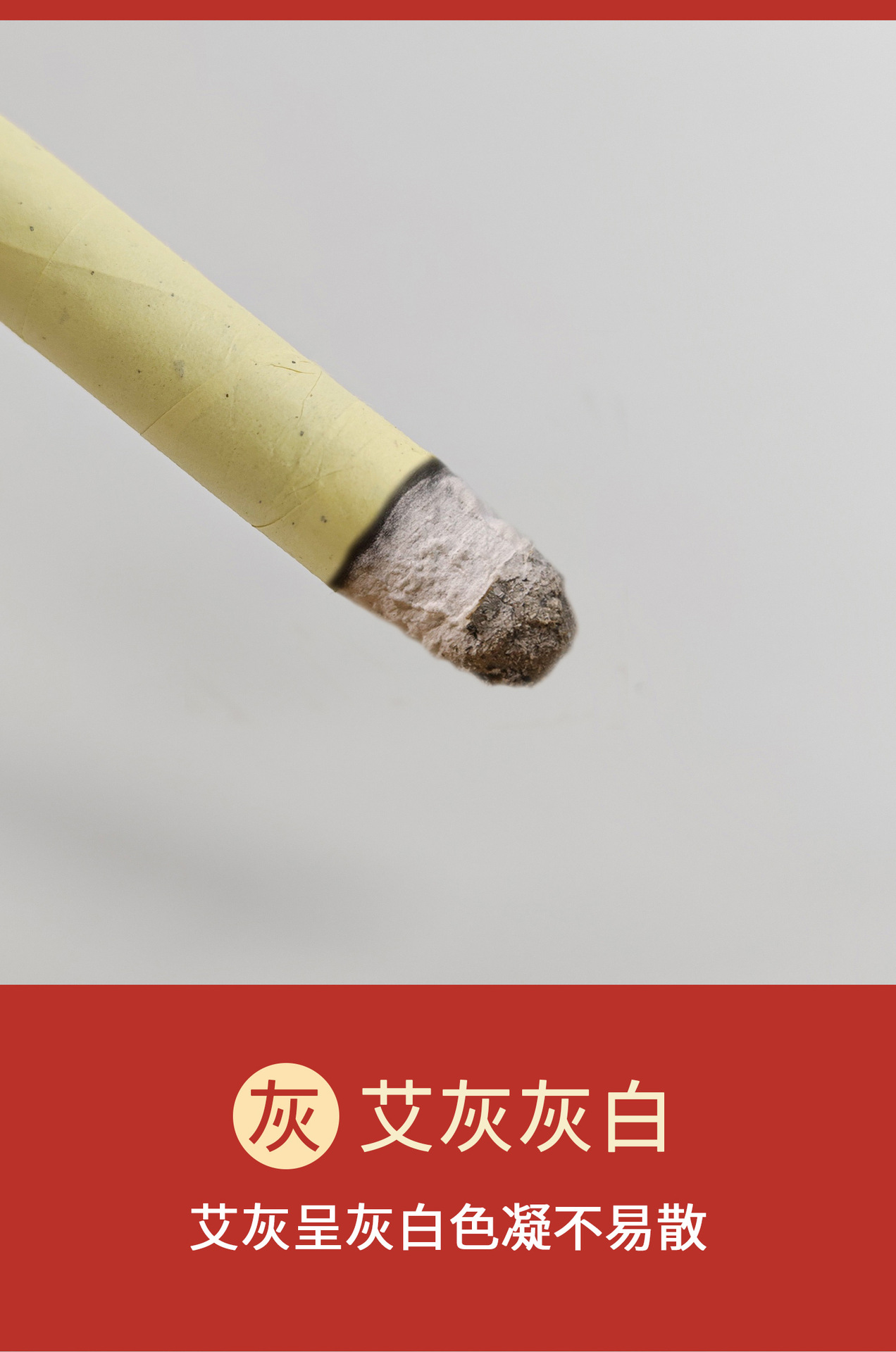 Qichun Moxa Sticks Ai Tiao 1.8x20cm Pure Mugwort Moxibustion Rolls 10 Pack for Warming Therapy in use