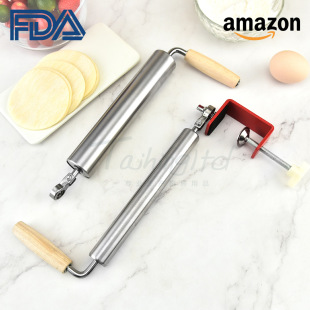 304 Stainless Steel Rolling Pin Roller Rolling Pin Fast Rolling Dumpling Buns Commercial Household Rolling Pin Tool