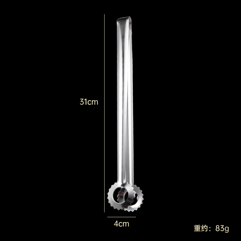304 clip de alimentos de acero inoxidable carne asada filete asado guisado guisado clip de pan de frutas buffet clip de alimentos guisado