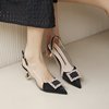 Summer fashionable sandals pointy toe, footwear, 2022