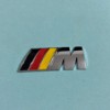 Suitable for BMW -side standard M bid m -marked wing board metal car stickers 1/3/5/7 series X1/X3/X5 m sports tail label sticker