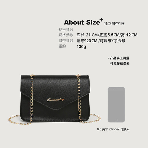 Small bag  Korean version new simple women's bag single shoulder crossbody bag retro casual crocodile pattern small fresh small square bag
