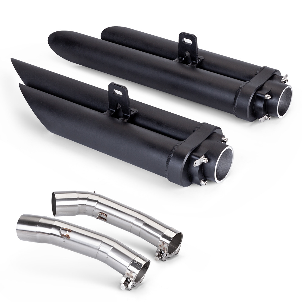 Motorcycle Motorcycle Yzf-R1 Exhaust Pipe Suitable for R1 Middle and Tail Section Modified Four-Out Exhaust Pipe 04-06
