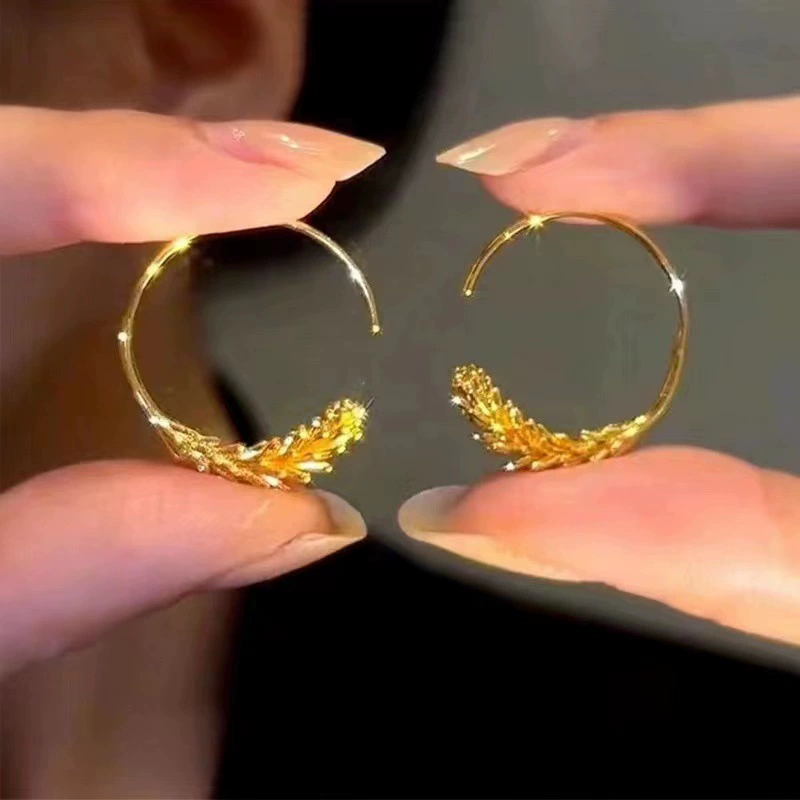 Серебряная игла из жемчуга, стильные универсальные серьги, образец серебро 925, простой и элегантный дизайн, оптом