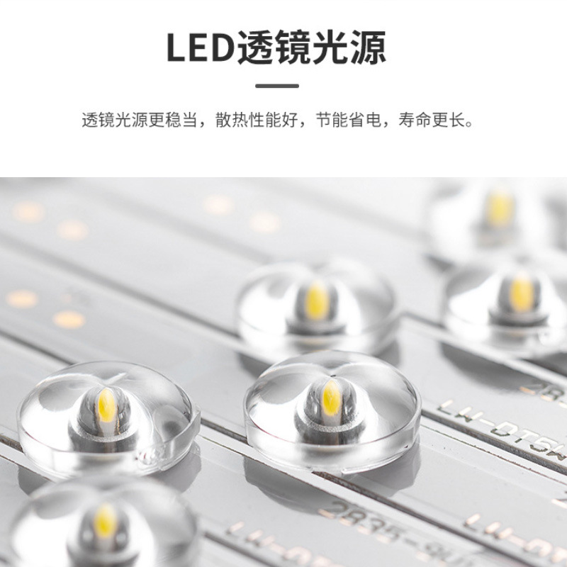 Superficie montada panel de luz LED luz del panel integrado cocina lámparas 600600 luz de techo de aluminio hebilla cuadrada