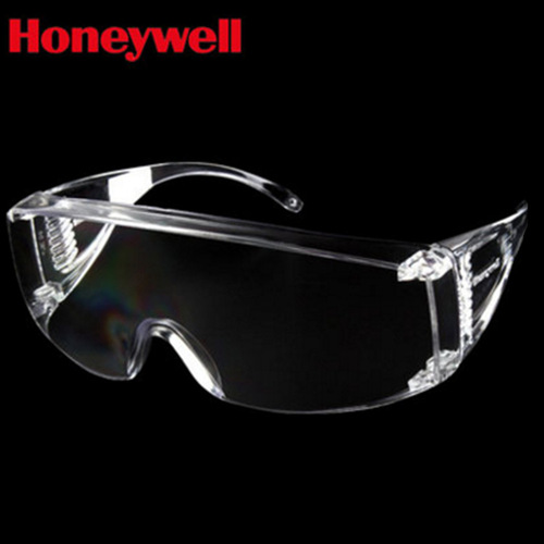 Honeywell 100002 Anti-fog UV Goggles 10001 Clear OTG Cycling Glasses Side Splash Resistant