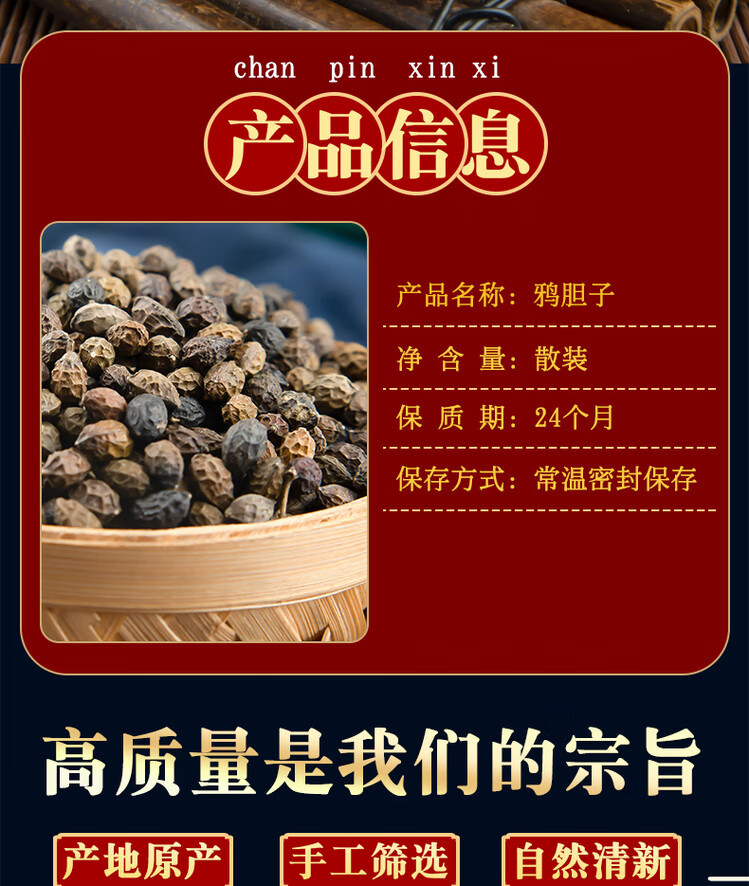Dried Brucea Jav... (truncated)</think>{ overview