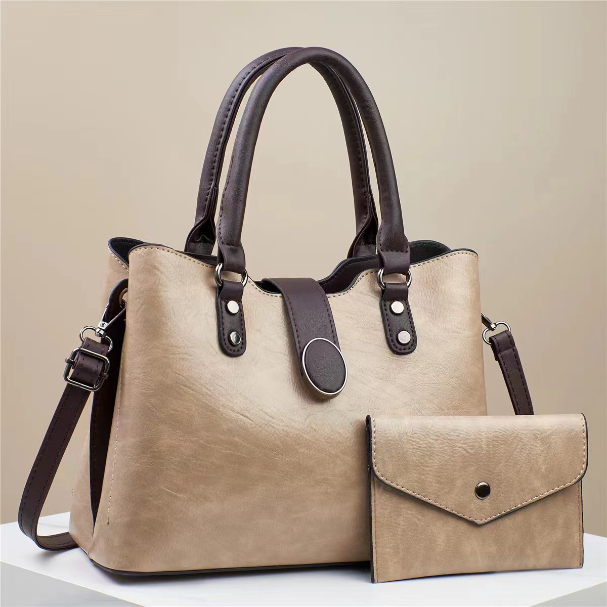 Bolso de mano retro texturas coreanas de un solo hombro suave, bolso inclinado, bolso de comercio exterior de mujeres, 2024 nueva moda