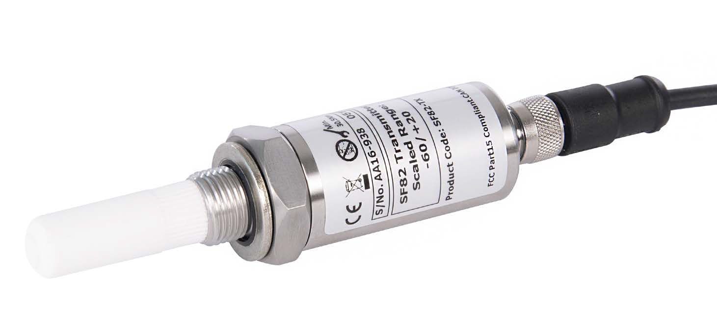 露点检测探头SF82-TX密析尔氮气在线水分测试仪 空气仪表风露点仪