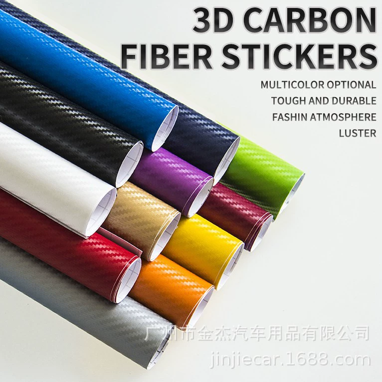 Sshanlai Автомобильная сетка наклейка из углеродного волокна полиэтиленовая Защитная паста 3D углеродное волокно черная декоративная пленка