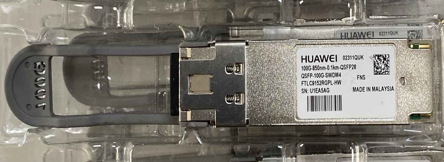 QSFP28 100G BIDI SWDM4 SR4华为光模块910/850nm 100M 02311QUK