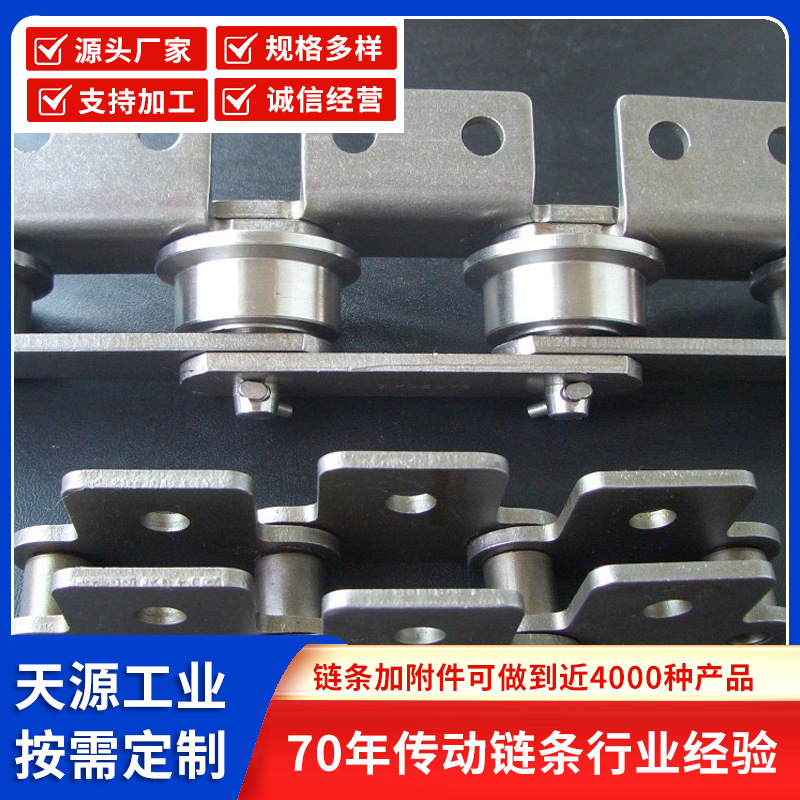 TYC品牌厂家批发支持非标链条带耳片链条