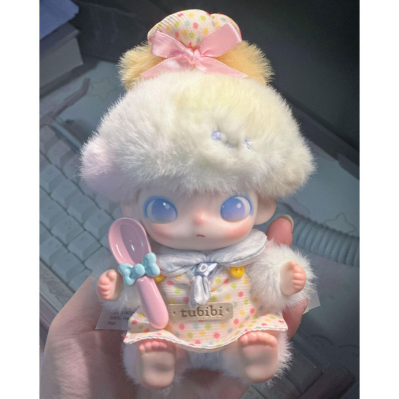 Only Baby Clothes] Suitable for Dimoo Newborn Diary Series Vinyl Doll Baby Clothes Dessert Chef Set Cute