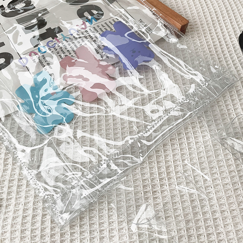 Wholesale Cartoon Color Printing Bear Transparent Shoulder Bag Nihaojewelry display picture 31