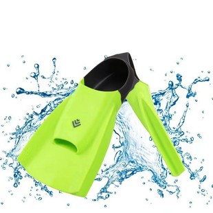 Factory direct supply high quality adult swimming fins professional training diving frog shoes children snorkeling silicone short fins