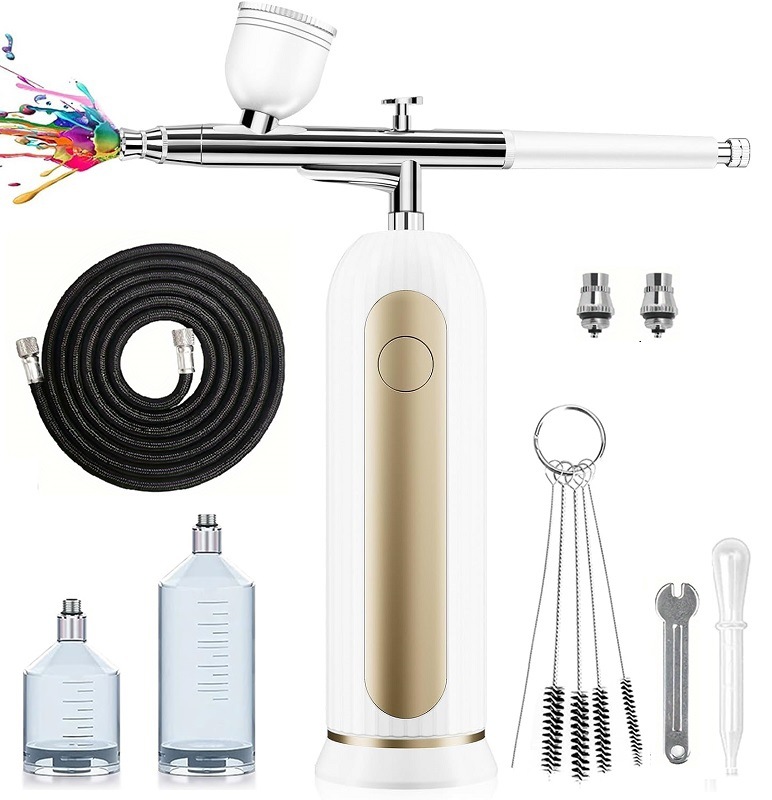 흰색 200KPA 산소 주입기 (확장 된 꼰 튜브 2 노즐 포함)