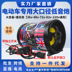 電気自動車専用音響電動三輪車無線bluetoothスピーカー48v60v72v82v電気自動車サブウーファ