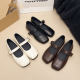 Genuine Leather Flat Slip-on Shoes Women's Small Leather Shoes 2025 Spring and Summer New Fairy Style Women's Shoes with Mary Jane