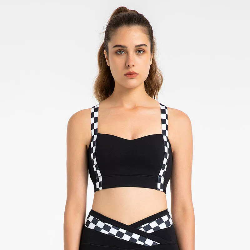 Высокопрочное спортивное бюстье, амортизирующая поддерживающая underwear, жилет для зала, для бега